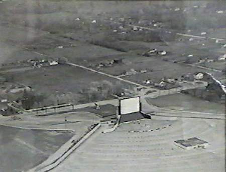 US-23 Drive-In Theater - Aerial 1950S Courtesy Lou Warrington (newer photo)